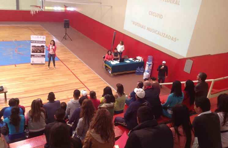 110 monitores de activación física en la segunda capacitación en Cecufid