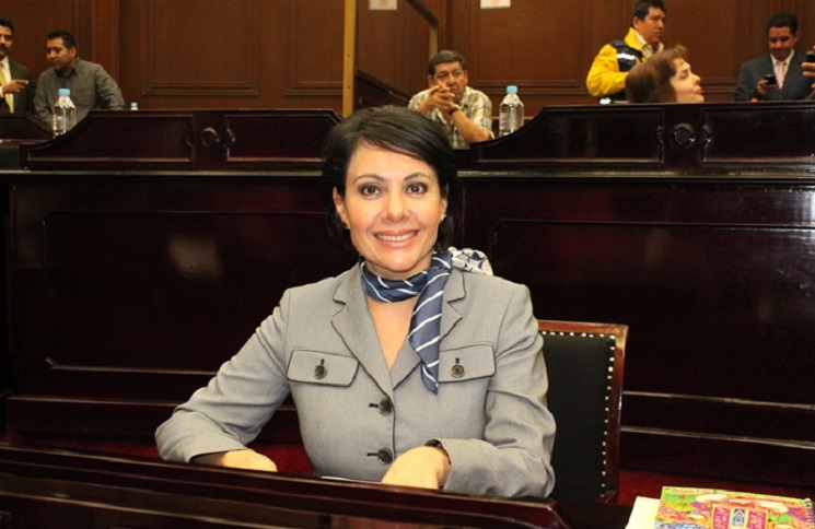 Dip. Ligia López en sesión 0ctubre 2014