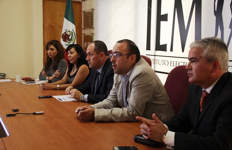 Consejeros durante la Capacitación