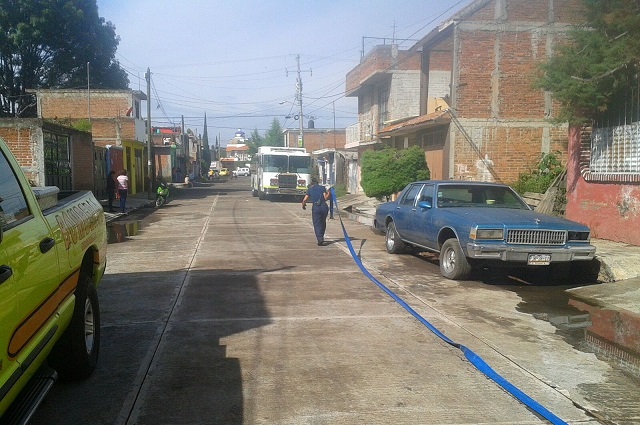 Limpieza de aljibes colonia Carlos Salazar 2