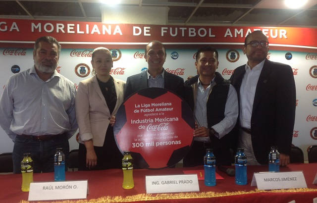 Liga Municipal Convenio con Coca Cola