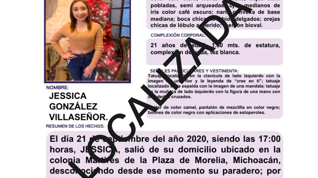 mimorelia_jessica_localizada