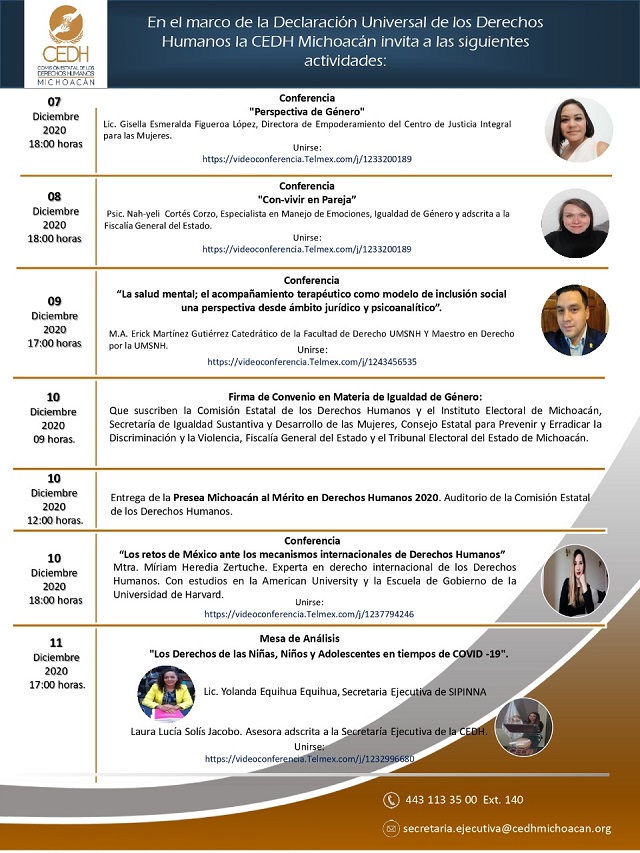SEMANA POR LOS DERECHOS HUMANOS