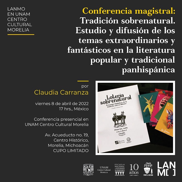 Conferencia magistral-8 de abril